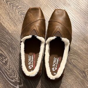 Skechers BOBS Brown Slip-On Loafers